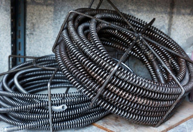 Cable de muelle de máquina desatascadora Rollos de cable de muelle de acero para máquina desatascadora eléctrica